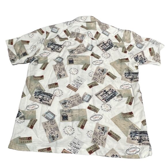 Pendleton Biscayne Bermuda Hawaiian Style Shirt Mens Size Small Short Sleeve - Picture 4 of 7